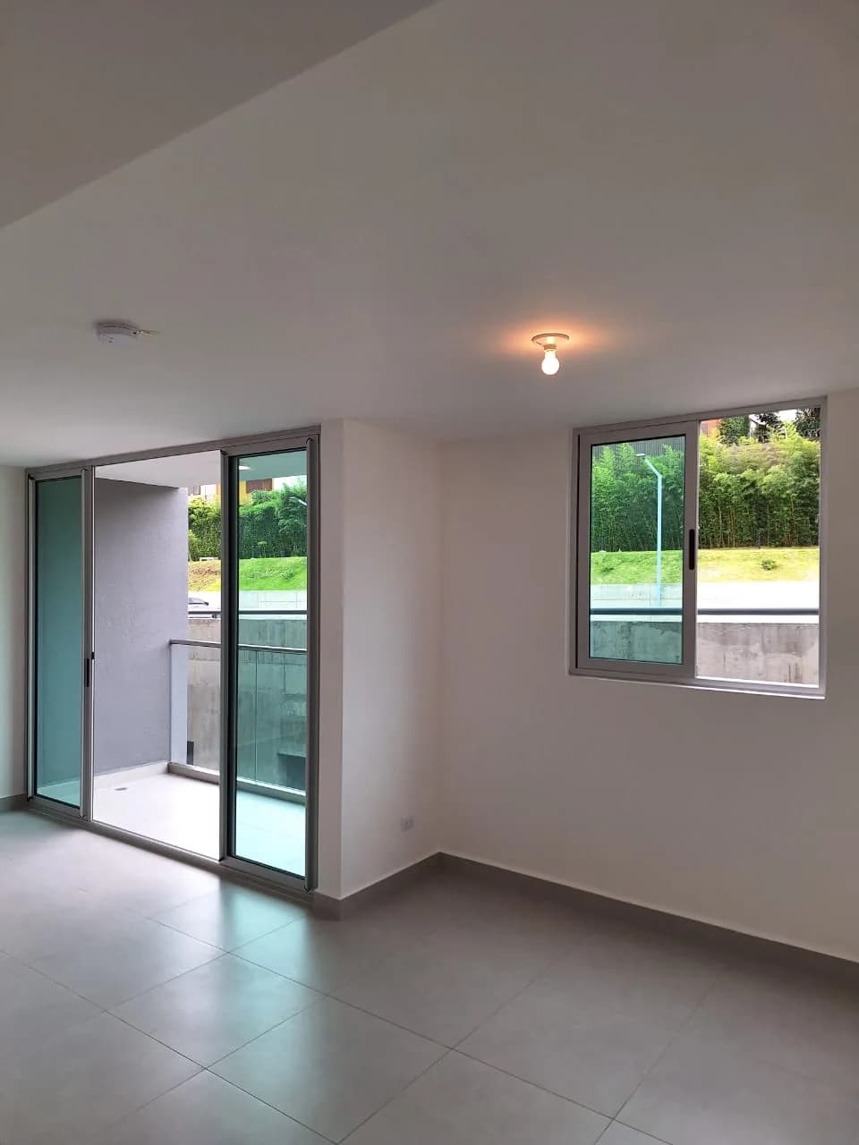Living room with balcony access
